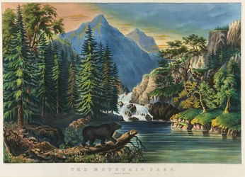 Le Col de la Montagne : Sierra Nevada, 1867
